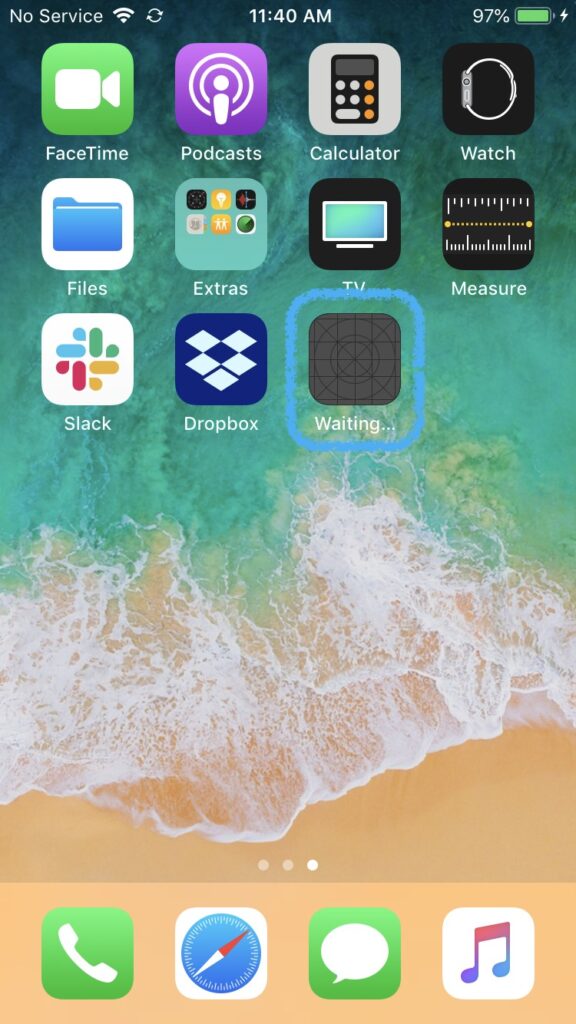 Drag and Drop the IPA file on the iPhone’s App Listing