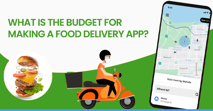 what is the budget for making a food delivery app